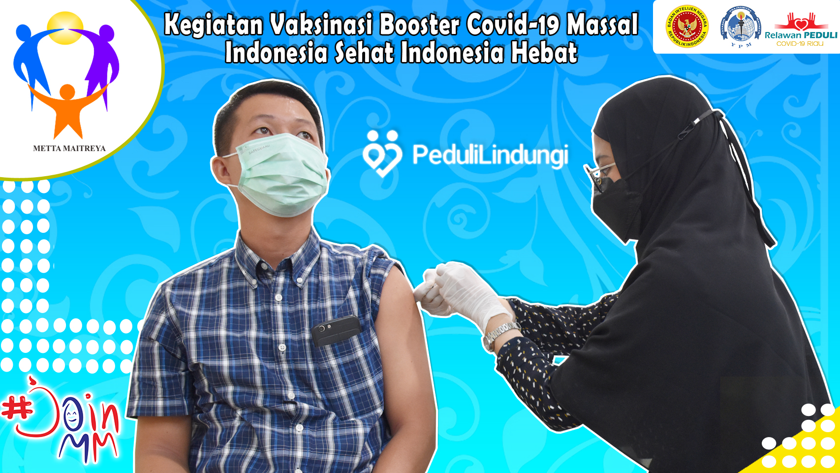 Video Vaksinasi Massal Booster Covid-19 | SEKOLAH METTA MAITREYA